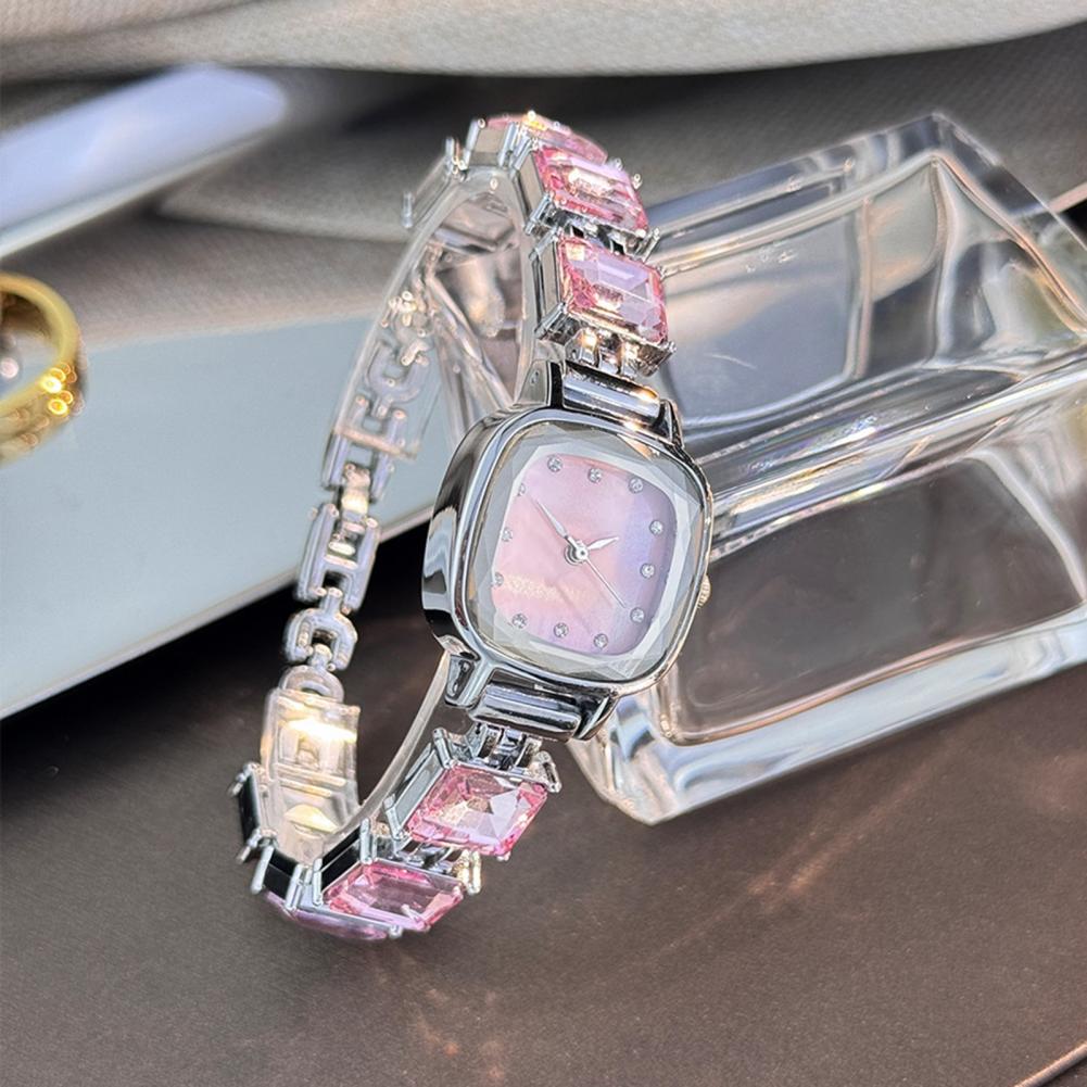 Sparkling Bracelet Watch Squar - огляд і ціна Ladies Luxury Watch