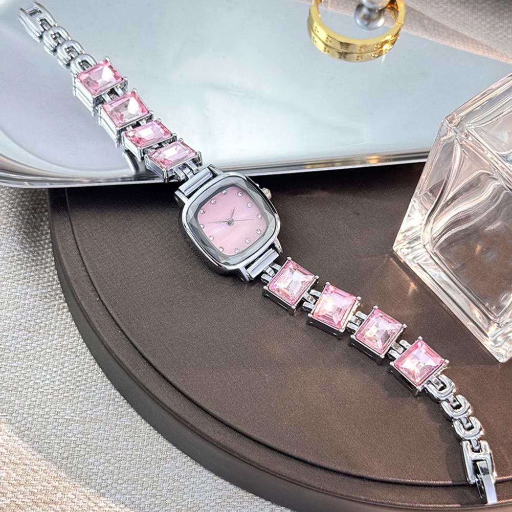 Sparkling Bracelet Watch Squar - огляд і ціна Ladies Luxury Watch