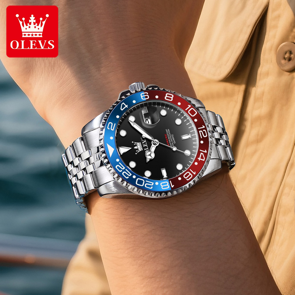 OLEVS 5657 Original Brand Men' - огляд і ціна Luxury Watch Men