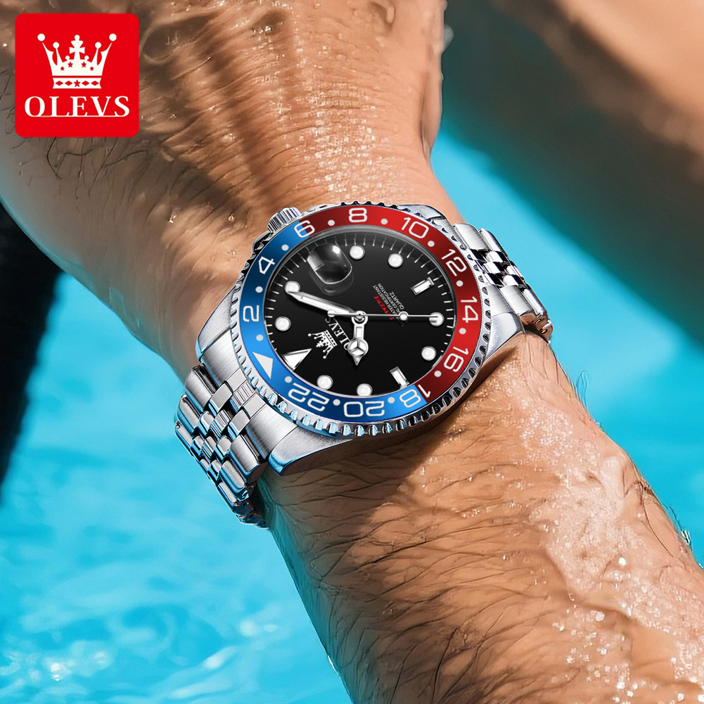 OLEVS 5657 Original Brand Men' - огляд і ціна Luxury Watch Men