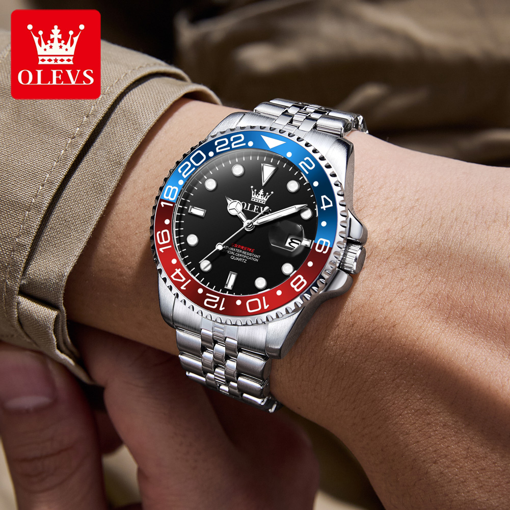 OLEVS 5657 Original Brand Men' - огляд і ціна Luxury Watch Men