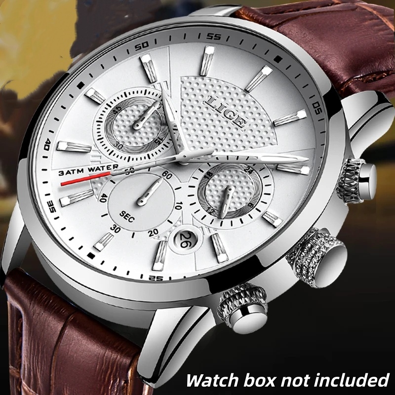 2026 New Men's Leather Watch F - огляд і ціна Luxury Watch Tier