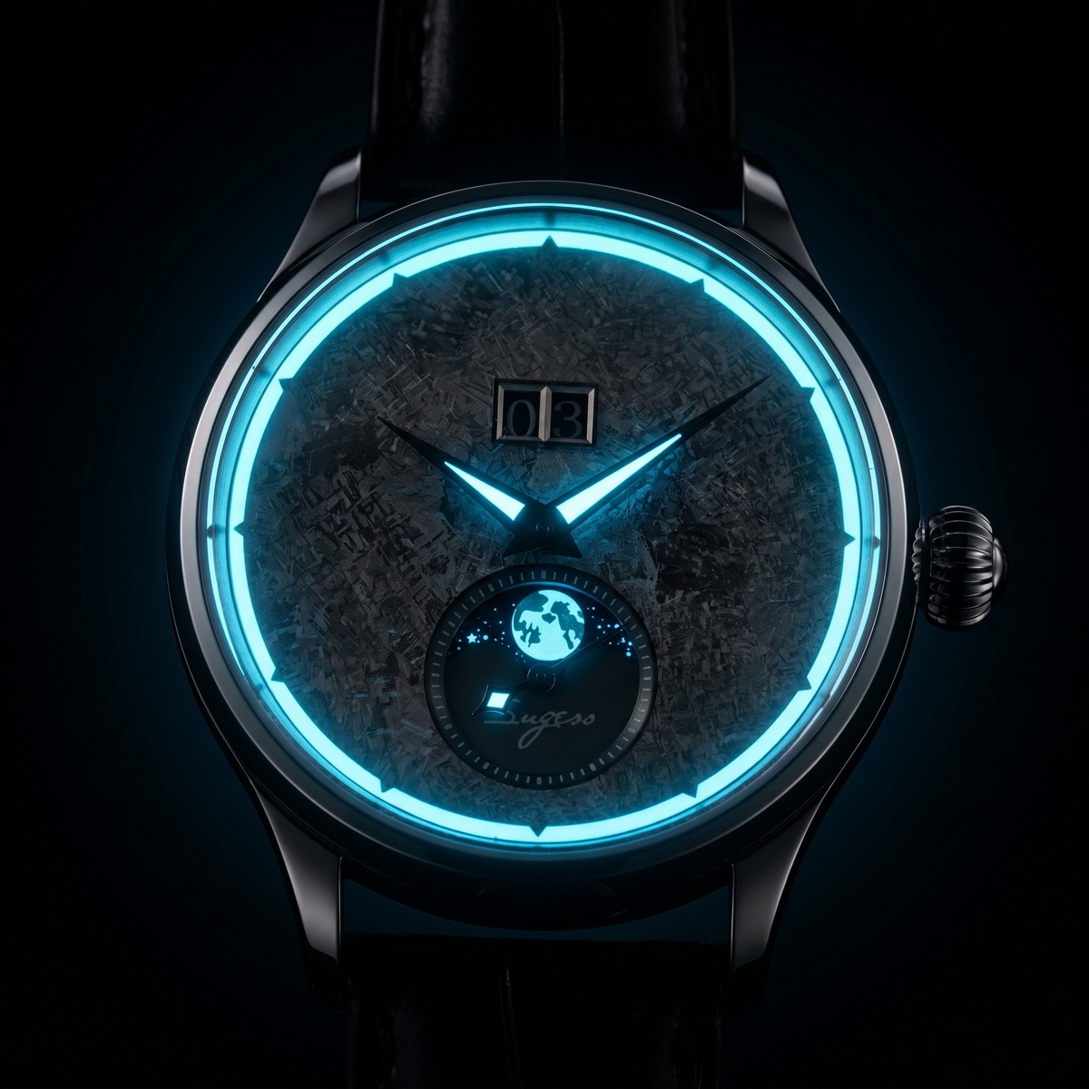 Sugess Moonphase Watch for Men - огляд і ціна Moonphase Complication Watch
