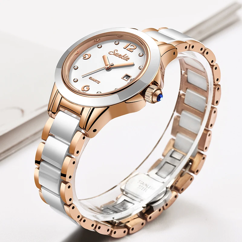 Sunkta Fashion Casual Quartz W - огляд і ціна Ladies Luxury Watch