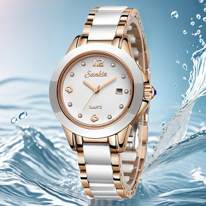 Sunkta Fashion Casual Quartz W - огляд і ціна Ladies Luxury Watch