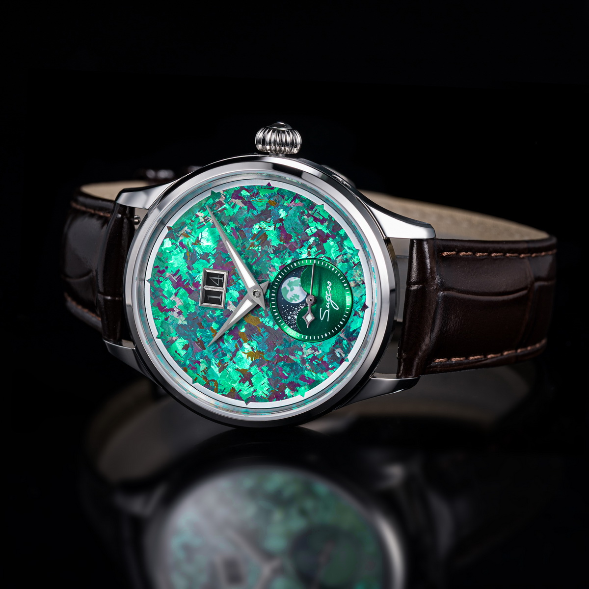 Sugess Watch of Men Moonphase  - огляд і ціна Moonphase Complication Watch