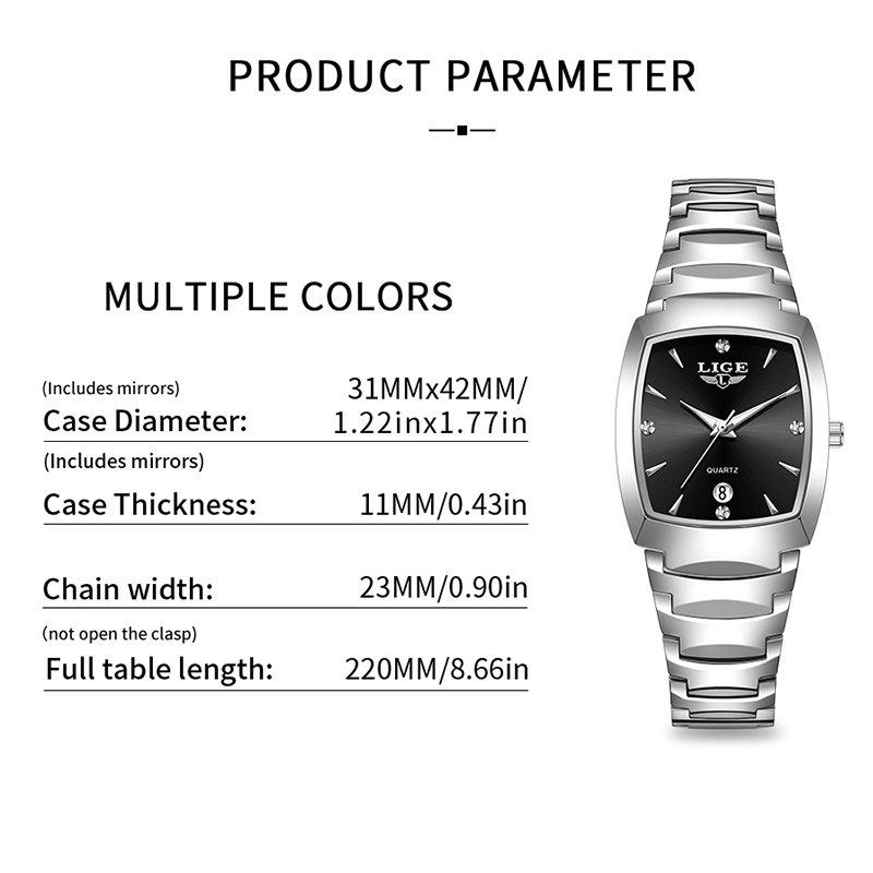 LIGE Watch women Business Luxu - огляд і ціна Ladies Luxury Watch