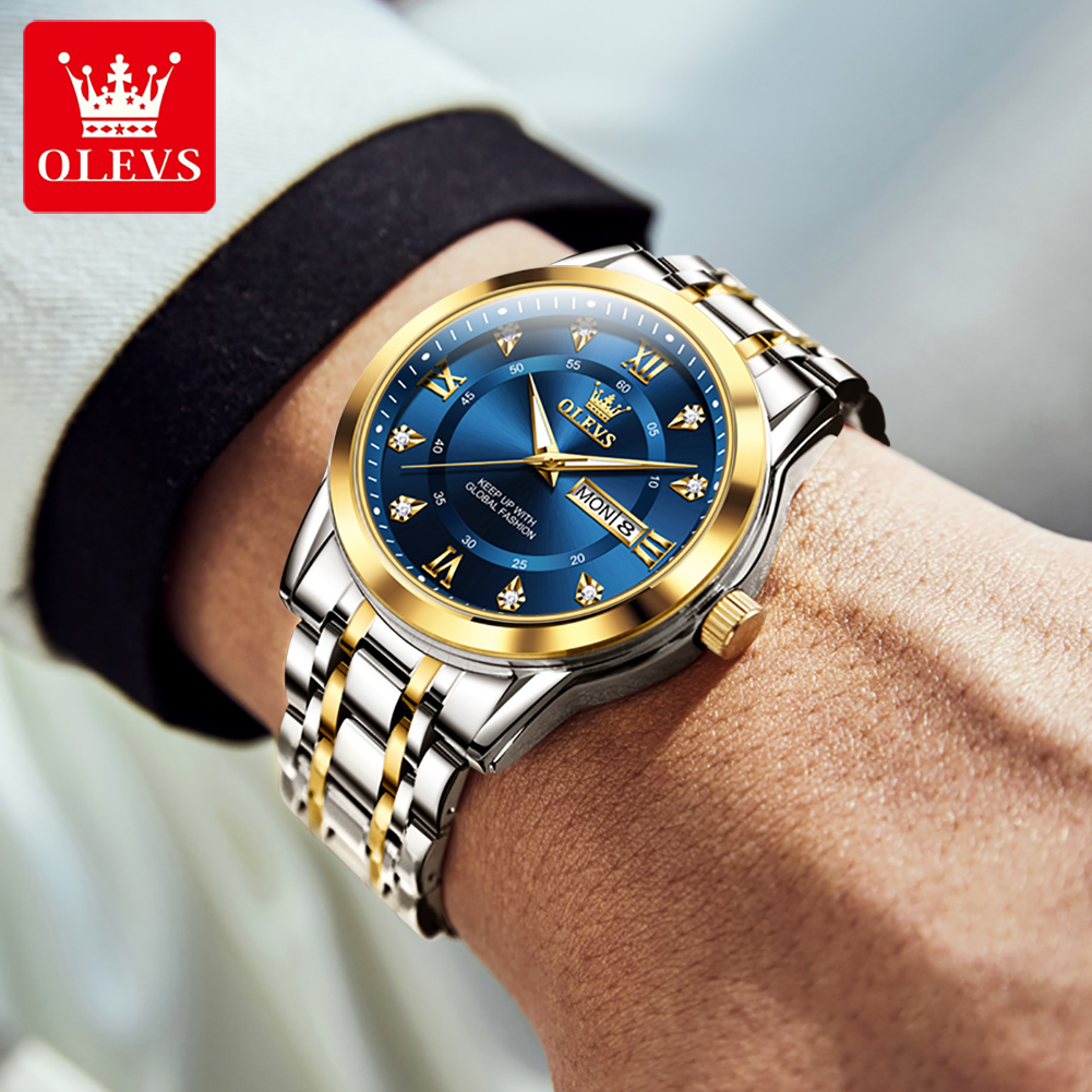 OLEVS Brand Fashion men's watc - огляд і ціна Luxury Watch Men