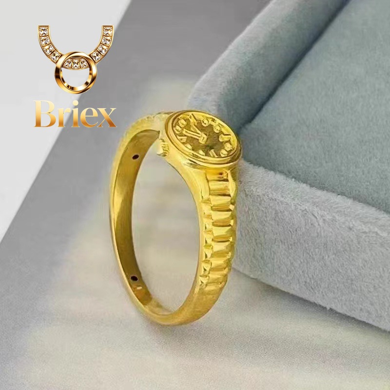 Briex Jewelry Real 18K Gold Ri - огляд і ціна Luxury Watch Service