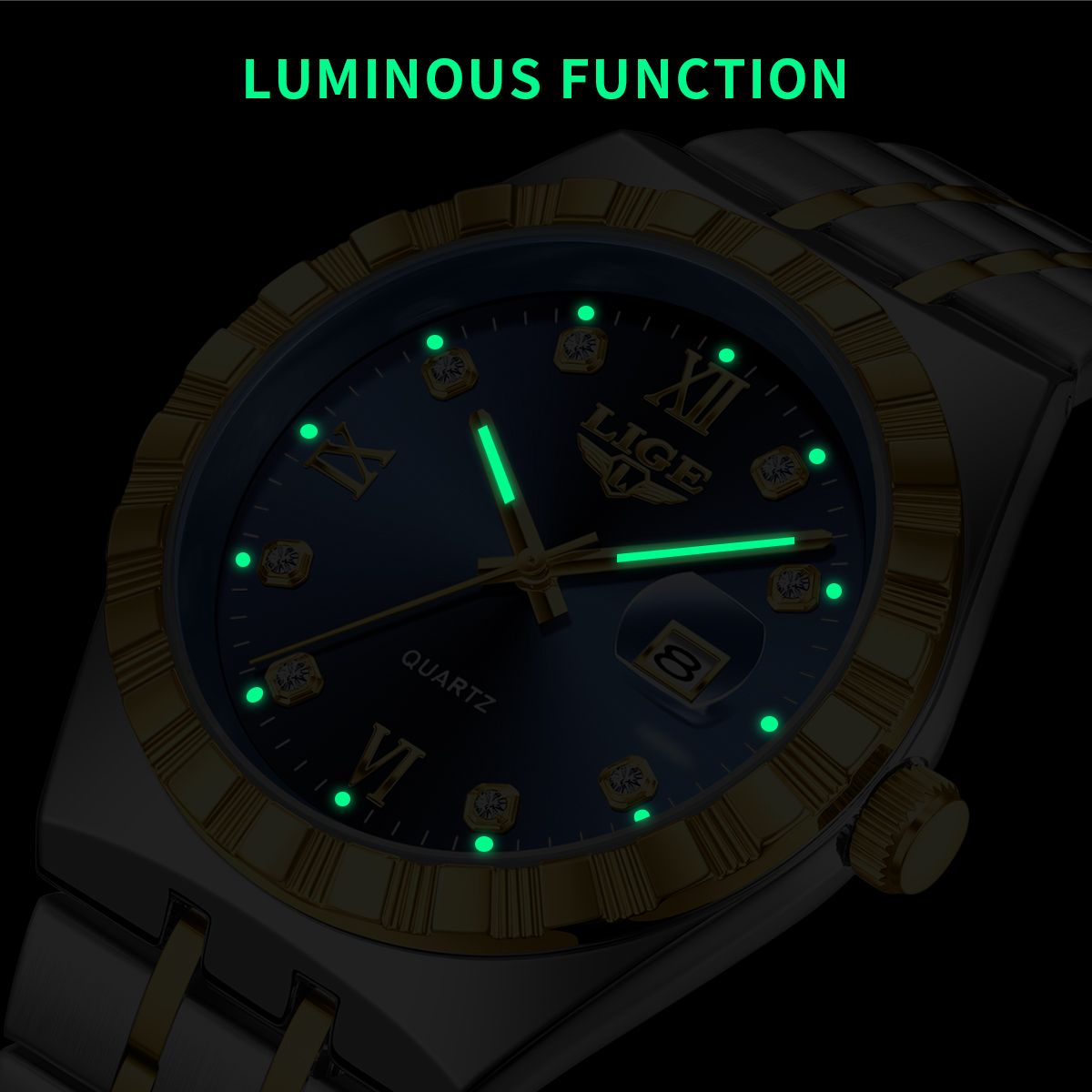 LIGE Business Men Watches Top  - огляд і ціна Luxury Watch Men
